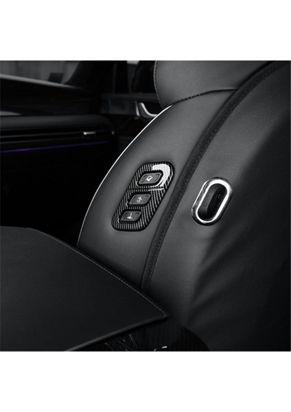 Hyundai Palisade 2022 2023 Için Araba Koltuğu Ayar Anahtarı Düğmesi Paneli Kapak Trim Etiket Aksesuarları Abs Karbon Fiber (Yurt Dışından) modelleri