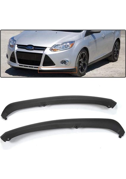 Adet Ön Tampon Altı Spoyler Hava Çene Splitter Alt Valance Paneli Ford Focus 2012-2014 Için FO1095244C CP9Z17626B (Yurt Dışından) fırsatları