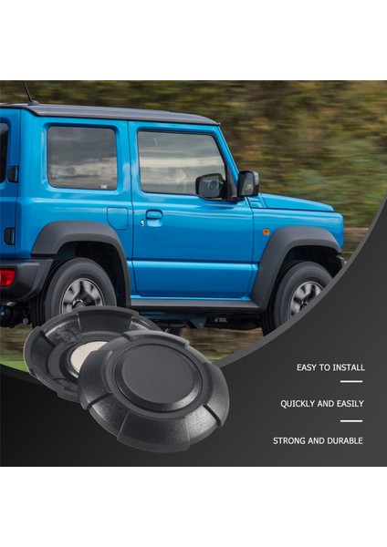 Suzuki Jimny 2019 2020 2021 Araba Kapı Anahtar Deliği Dekorasyon Kapak Trim Kapı Kilidi Kapağı Abs Kalıplama Dış Aksesuarlar (Yurt Dışından)