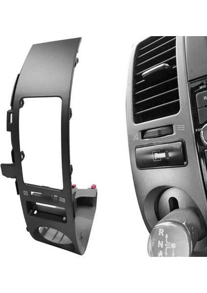 Sol Yan Merkezi Konsol Dashboard Hava Delikleri Trim Çerçeve Toyota Prius 2004-2009 Için Klima Çıkış Paneli Kapağı (Yurt Dışından)