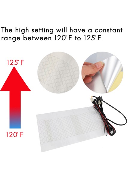 12 V Evrensel Motosiklet Atv Utv Anahtarı Isıtmalı Koltuk Minderi Karbon Fiber Koltuk Isıtıcı Isıtmalı Ped (Yurt Dışından) fiyatları