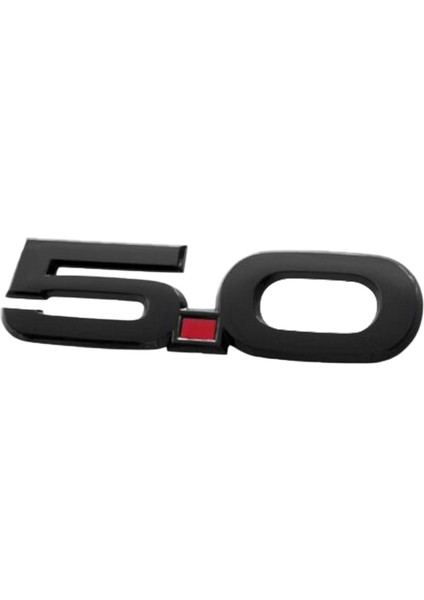 2015-2020 Ford Mustang Gt 5.0 Siyah 5.5 Inç Çamurluk Yan Amblemler Için 1 Çift (Yurt Dışından) fiyatları