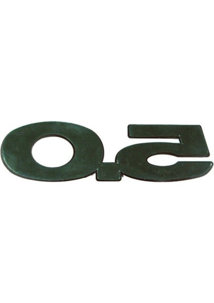 2015-2020 Ford Mustang Gt 5.0 Siyah 5.5 Inç Çamurluk Yan Amblemler Için 1 Çift (Yurt Dışından) modelleri