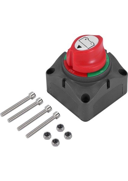 Pozisyonlu Bağlantı Kesme Izolatör Ana Anahtarı, 12-60V Akü Gücü Kesici Öldürme Anahtarı, Araba/araç/karavan/tekne/denizcilik Için Uygun, 200/1250 Amper Su Geçirmez (Yurt Dışından)