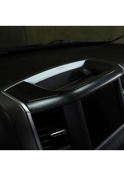 Araba Merkezi Konsol Saklama Kutusu Paneli Dekorasyon Kapak Trim Çıkartmalar Dodge Ram 1500 2018-2022, Karbon Fiber (Yurt Dışından) fiyatları