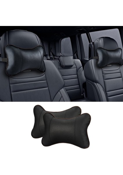 2 Adet Araba Boyun Yastığı Nefes Kafa Dinlenme Yastığı Relax Boyun Desteği Kafalık Rahat Yumuşak Yastıklar Seyahat Koltuğu (Yurt Dışından) fiyatları