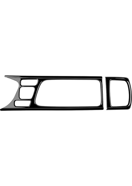Araba Merkezi Konsol Su Bardağı Tutucu Dekorasyon Kapak Trim Etiket Toyota Yaris Cross Rhd 2022 Parlak Siyah Dış (Yurt Dışından)