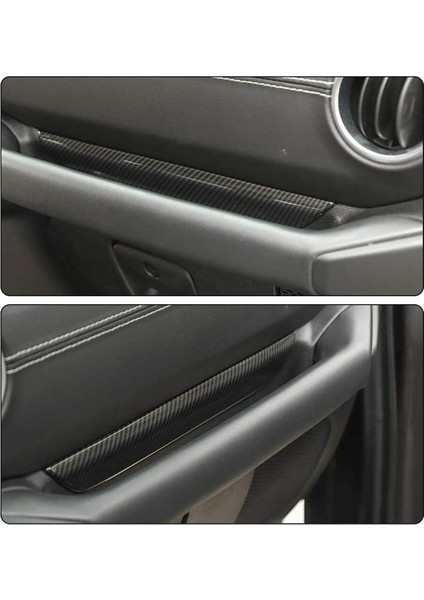 Araba Yardımcı Pilot Kolu Kol Dayama Dekorasyon Kapak Trim Jeep Wrangler Jl Gladyatör Jt 2018-2021 Aksesuarları, Karbon Fiber (Yurt Dışından) modelleri