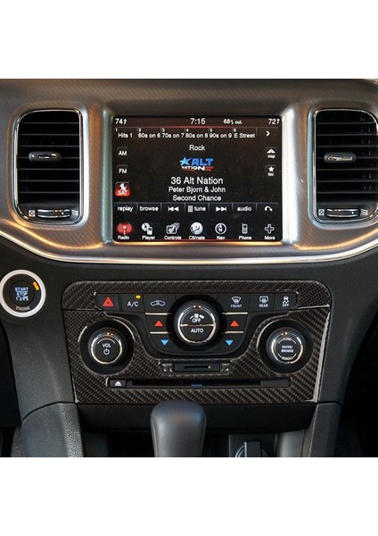 Dodge Charger 2011-2014 Için Yumuşak Karbon Fiber Merkezi CD Klima Kontrol Paneli Ayar Kapağı Dekorasyon Çıkartması (Yurt Dışından) fiyatları