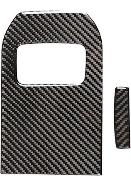 Karbon Fiber Araba Sürücü Sol Saklama Kutusu Paneli Ayar Kapağı Etiket Iç Aksesuarları Bmw-Z4 G29 2017-2020 (Yurt Dışından)
