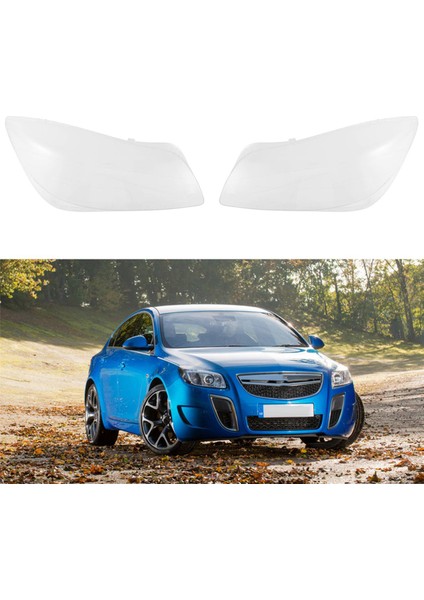 Araba Sol Şeffaf Başkanı Işık Lambası Kapağı Abajur Lamba Gölge Ön Far Kapağı Lens Opel Insignia 2009-2011 Için (Yurt Dışından) fiyatları