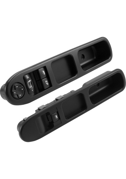 Adet Sürücü Tarafı + Yolcu Tarafı Elektrikli Cam Kontrol Anahtarı Peugeot 207 2007-2015 Için 6554QC 6490HQ 6554HJ (Yurt Dışından)