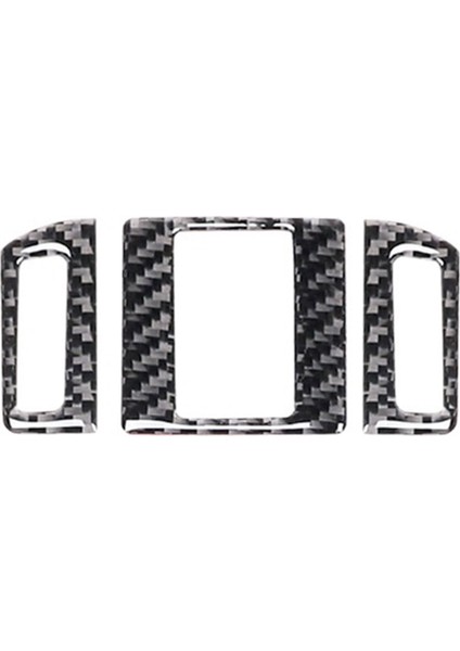 Araba Karbon Fiber Merkezi Kontrol Klima Havalandırma Çıkışı Çerçeve Dekor Kapak Trim Toyota 4runner N280 2010-2020 (Yurt Dışından)