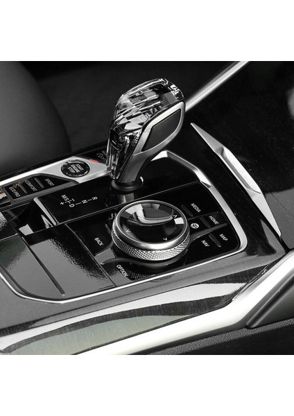 Araba Kristal Multimedya Düğmesi Düğmesi Kapak Etiket Trim Için Bmw 3 8 Serisi G20 G28 X5 X6 X7 G05 G06 G07 G16 Z4 (Yurt Dışından)