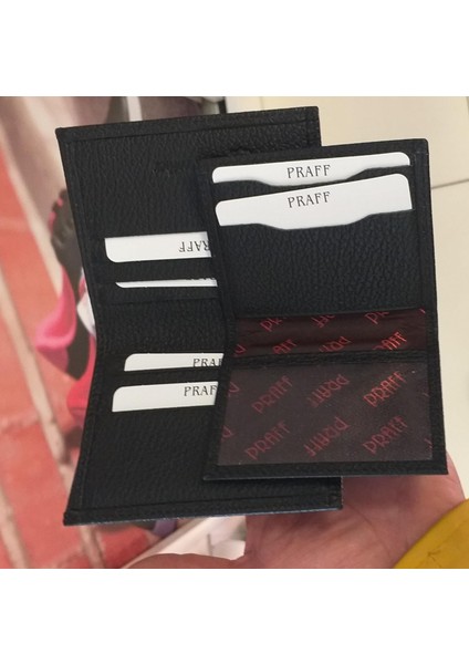 Praff 8006 Deri Içten Portatif Kartlıklı Büyük Boy Erkek Cüzdan