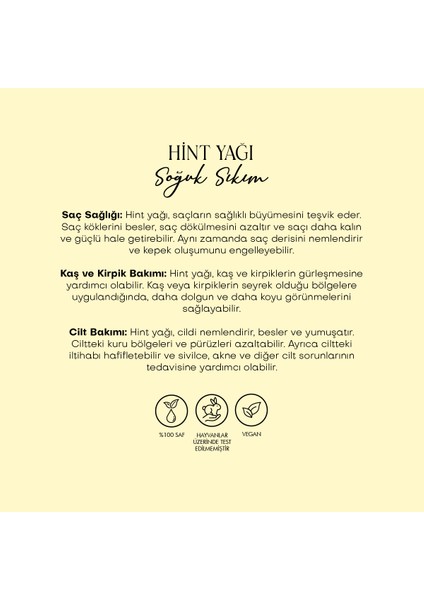 Hint Yağı - Soğuk Sıkım (50 ml)