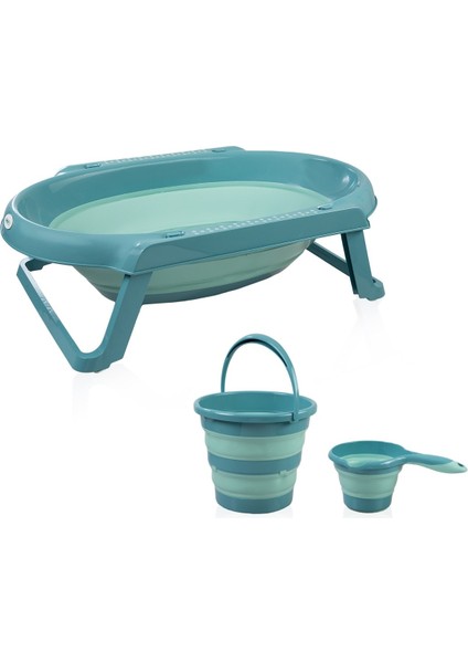 Katlanır 3'lü Banyo Set