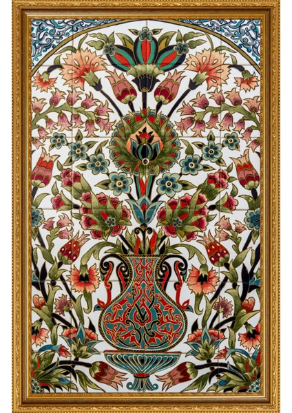 Statik Tutunma Özellikli Tablo - Poster Çini (Model- 2) 65 cm x 100 cm 10
