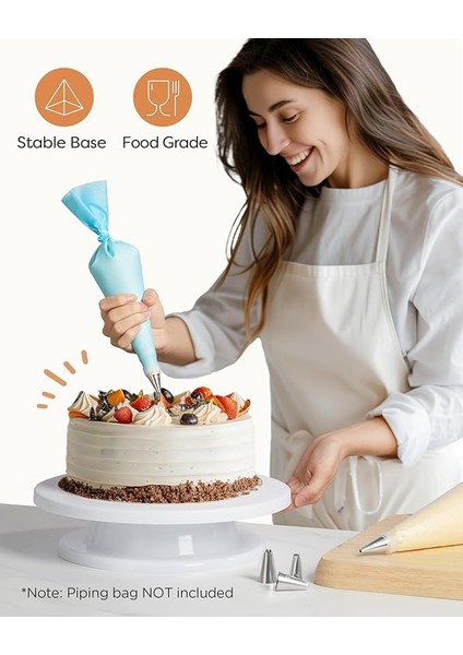 Yeşil 11'' Pişirme Aletleri Döner Pasta Sergileme Döner Tablası Pasta Standı (Yurt Dışından) indirimleri