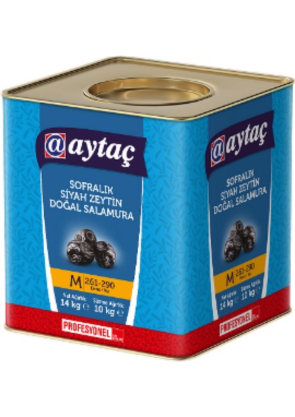 Salamura Siyah Zeytin (M) 261-290 (1x10kg)