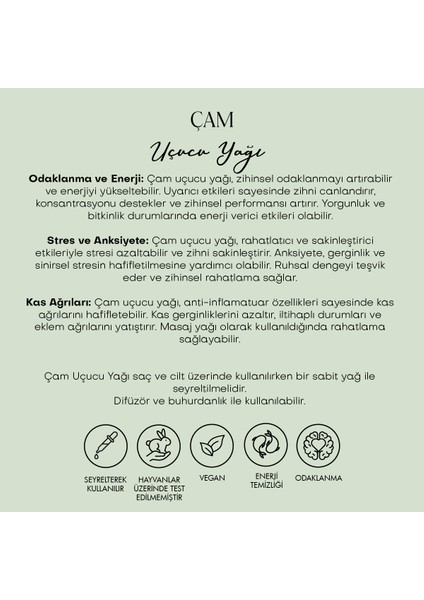 Çam Uçucu Yağı (10 ml)