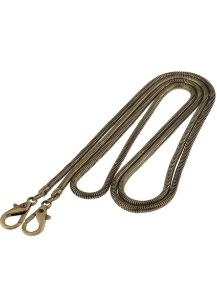 Metal Omuz Çantası Zincir Askı Sapı Yılan Zincir Yedek 120CM (Yurt Dışından)