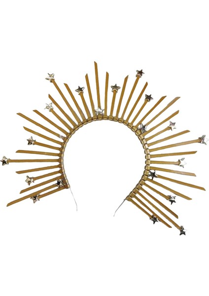 Halo Taç Başlık Iça Bandı Parti Yıldönümü Pentagram Için (Yurt Dışından) modelleri