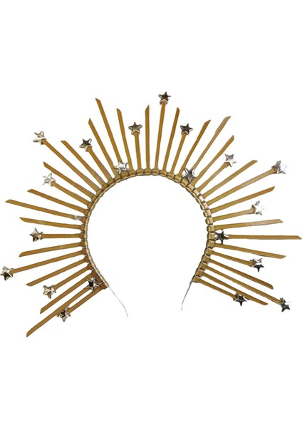 Halo Taç Başlık Iça Bandı Parti Yıldönümü Pentagram Için (Yurt Dışından) fırsatları