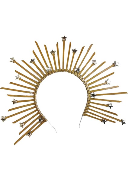 Halo Taç Başlık Iça Bandı Parti Yıldönümü Pentagram Için (Yurt Dışından) indirimleri