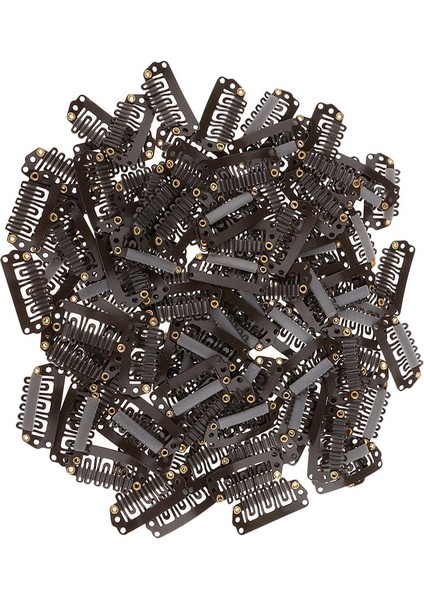 100 Atkı Saç I Için Metal Çıtçıı Klipsler (Yurt Dışından)