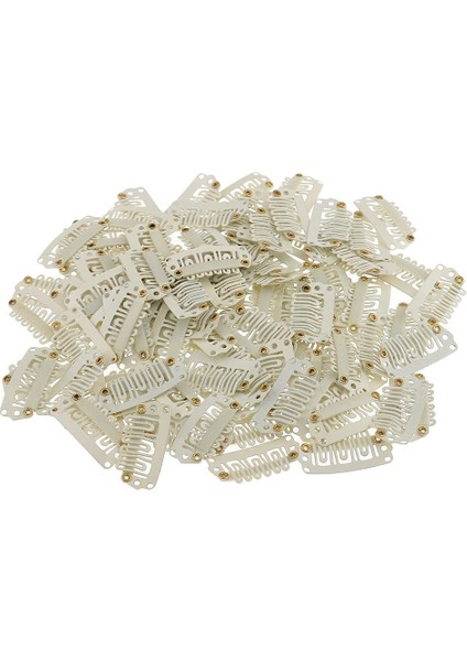 100 28MM Metal Çıtçıı Klipsler Atkı Saç I Için (Yurt Dışından) fırsatları