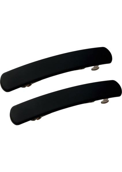 2 Fransız Saç Tokaları Dikdörtgen Saç Tokaları Kadınlar Için (Yurt Dışından)