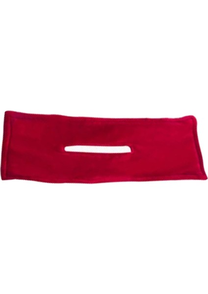 Kadın Düğümlü Deft Topuz Bantları Bandı Saç Şekillendirici Kırmızı (Yurt Dışından)