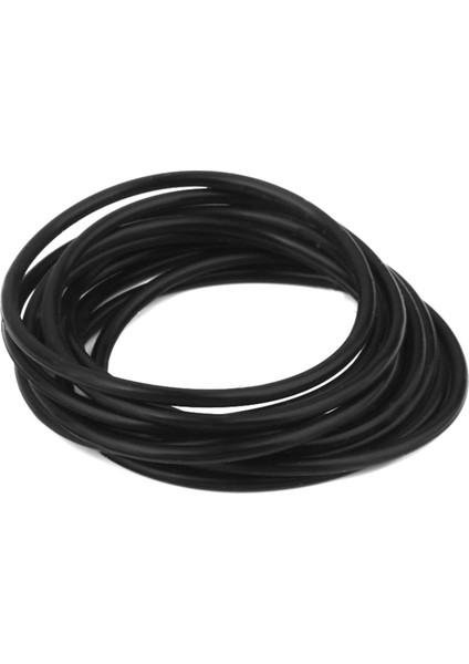 20 Adet Elastik Silikon Kız Halat Bileklik Bilezik - 2x Siyah (Yurt Dışından) indirimleri