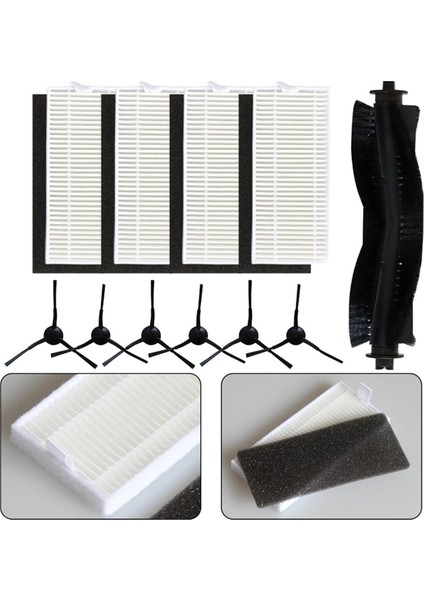Ana Fırça Yan Fırça Filtre Seti Elektrikli Süpürge Parçaları (Yurt Dışından)