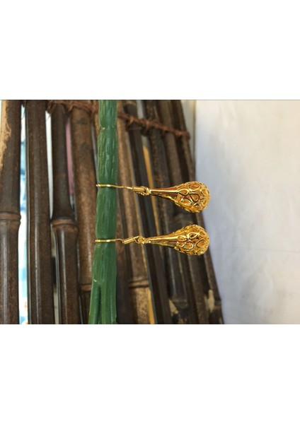 Gümüş Tarzı Şık Gümüş Moda Avize Sarkan Küpe Bırak N-254 (Yurt Dışından) fırsatları