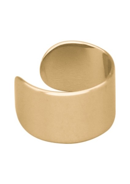 Altın Tarzı Moda Basit Kişilik Kulak Manşet Küpe Takı (Yurt Dışından)