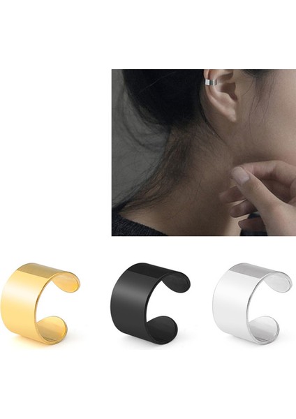 Altın Tarzı Moda Basit Kişilik Kulak Manşet Küpe Takı (Yurt Dışından) fiyatları