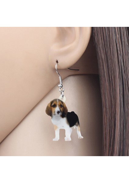 Kadın Kız Gençlik Için Akrilik Beagle Köpek Küpe Hayvan Damla Asma Takı Süslemeler Hediye Hot Sales (Yurt Dışından) modelleri