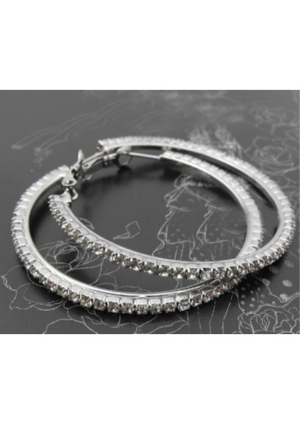 1 Çift Kadın Lüks Kristal Taşlı Küpe Kulak Halkası Dangle (Yurt Dışından) fırsatları