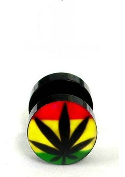 Çok Renkli Stil 1 Çift Bob Marley Kulak Çivisi Küpe Kanada Yaprak Çivisi Piercin Kulak Rasta Kulak Çivisi Raggae Jamaika Tragus Halka Monroe Kulak Kıkırdağı Çivisi Küpe Piercing (Yurt Dışından)