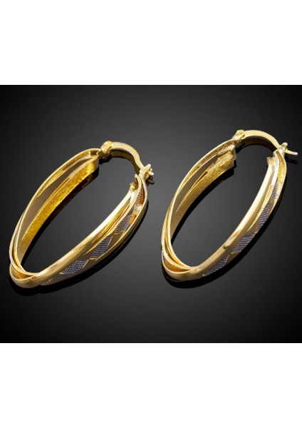 Moda Gerçek 18 Ayar Altın Kaplama Damla Küpe Takı Hediye (Yurt Dışından) fırsatları