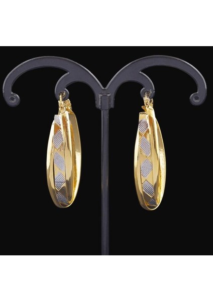 Moda Gerçek 18 Ayar Altın Kaplama Damla Küpe Takı Hediye (Yurt Dışından) indirimleri