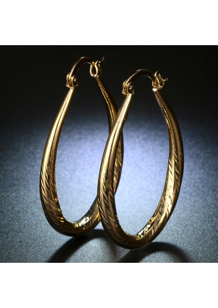 Altın Tarzı Yeni Wometerling Gümüş Moda Halka Sallantılı Küpe Küpe Takı N-279 (Yurt Dışından) modelleri