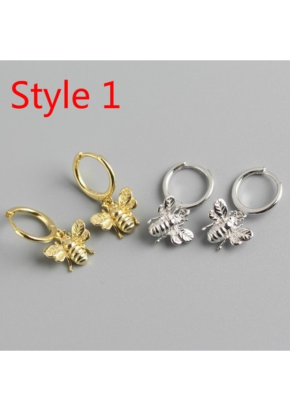 Altın Tarzı Stil 1 Altın Halka Küpe Huggie Halka Küpe Zarif Minik Küpe Küçük Kolye Küpe (Yurt Dışından) modelleri