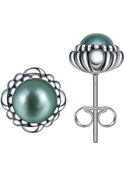 Aqua Style Kadınlar Için Göz Kamaştırıcı Doğal Taş Opal Gümüş Küpe (Yurt Dışından) fırsatları