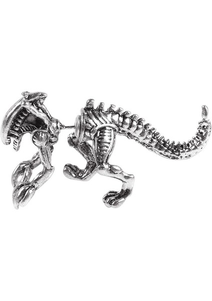 Siyah Stil 1 Çift Moda Aksesuarı Korkunç Dinozor Canavar Pterosaur Küpe Cadılar Bayramı Uzaylı Modası Cool Hediye Kadınlar & Erkekler Için (Yurt Dışından)
