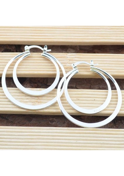 Gümüş Tarzı Yeni Moda Takı Sevimli Kadın Gümüş Küpe N-376 (Yurt Dışından) modelleri