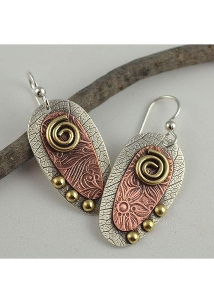 No.9 Boyutu Şık Wometerling Gümüş Kulak Doğal Kristal Asma Küpe Karşılık Gelen Resim Için Stil Seçeneği (Yurt Dışından)