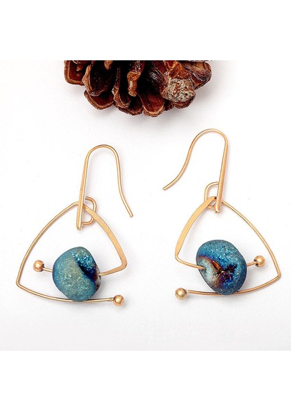 1 Çift Cosmos Mavi Doğal Taş Kadın Küpe (Yurt Dışından) fiyatları